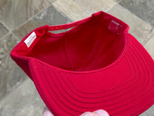 Load image into Gallery viewer, Vintage St. John’s Redmen Red Storm DeLong Snapback College Hat.