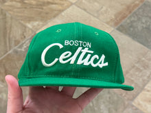 Load image into Gallery viewer, Vintage Boston Celtics Sports Specialties Script Snapback Basketball Hat