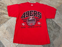 Load image into Gallery viewer, Vintage San Francisco 49ers Logo 7 Football TShirt, Size Large