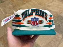 Load image into Gallery viewer, Vintage Miami Dolphins Logo Athletic Diamond Snapback Football Hat