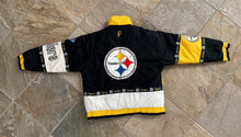 Load image into Gallery viewer, Vintage Pittsburgh Steelers Pro Player Parka Football Jacket, Size Medium