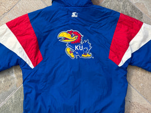 Vintage Kansas Jayhawks Starter Parka College Jacket, Size XL