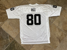 Load image into Gallery viewer, Vintage Oakland Raiders Jerry Rice Reebok Football Jersey, Size XL