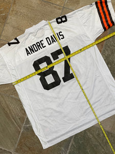 Vintage Cleveland Browns Andre Davis Reebok Football Jersey, Size XXL