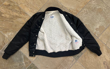 Load image into Gallery viewer, Vintage Los Angeles Raiders Starter Satin Football Jacket, Size Medium