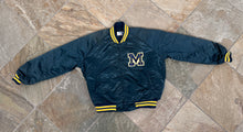 Load image into Gallery viewer, Vintage Michigan Wolverines Chalkline Satin College Jacket, Size XL
