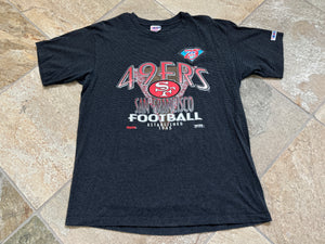 Vintage San Francisco 49ers Trench Football TShirt, Size XL