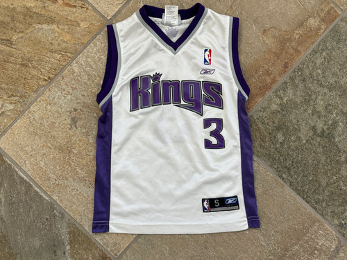 Vintage Sacramento Kings Gerald Wallace Reebok Basketball Jersey, Size Youth Small, 6-8