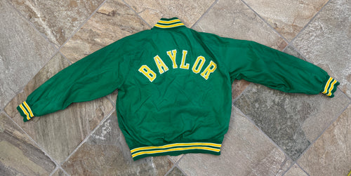 Vintage Baylor Bears Fab Knit College Jacket, Size Large