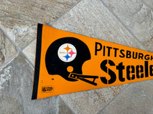 Load image into Gallery viewer, Vintage Pittsburgh Steelers Football Pennant