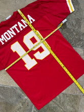 Load image into Gallery viewer, Vintage Kansas City Chiefs Joe Montana Logo Athletic Football Jersey, Size XL