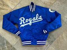 Load image into Gallery viewer, Vintage Kansas City Royals Starter Satin Baseball Jacket, Size Small