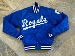 Vintage Kansas City Royals Starter Satin Baseball Jacket, Size Small