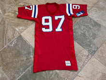 Load image into Gallery viewer, Vintage New England Patriots Hodge Smith Game Worn Sand Knit Football Jersey