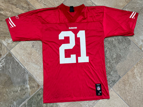 Vintage San Francisco 49ers Frank Gore Reebok Football Jersey, Size Medium