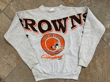 Load image into Gallery viewer, Vintage Cleveland Browns Cliff Engle Football Sweatshirt, Size Youth L/XL, 12-14