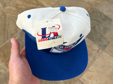 Load image into Gallery viewer, Vintage New York Rangers Logo Athletic Sharktooth Snapback Hockey Hat