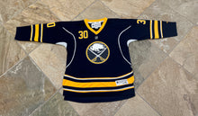 Load image into Gallery viewer, Vintage Buffalo Sabres Ryan Miller Reebok Hockey Jersey, Size Youth L/XL, 18-20
