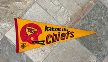 Load image into Gallery viewer, Vintage Kansas City Chiefs NFL Football Pennant