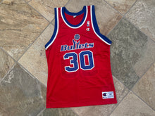 Load image into Gallery viewer, Vintage Washington Bullets Rasheed Wallace Champion Basketball Jersey, Size 40, Medium