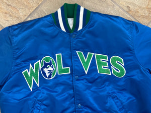 Vintage Minnesota Timberwolves Starter Satin Basketball Jacket, Size Large