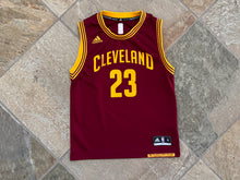 Load image into Gallery viewer, Cleveland Cavaliers LeBron James Adidas Basketball Jersey, Size Youth Medium, 10-12