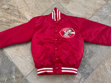 Load image into Gallery viewer, Vintage Cincinnati Reds Johnny Bench Chalk Line Satin Baseball Jacket, Size Medium
