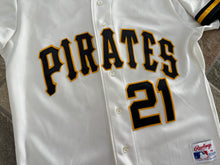 Load image into Gallery viewer, Vintage Pittsburgh Pirates Roberto Clemente Rawlings Baseball Jersey, Size 40, Medium