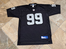 Load image into Gallery viewer, Vintage Oakland Raiders Warren Sapp Reebok Football Jersey, Size Large