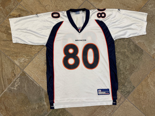 Vintage Denver Broncos Rod Smith Reebok Football Jersey, Size Large