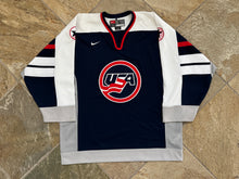 Load image into Gallery viewer, Vintage 1998 Team USA Nike Nagano Olympics Hockey Jersey, Size Large