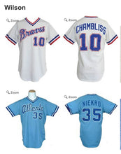 Load image into Gallery viewer, Vintage Atlanta Braves Phil Niekro Wilson Jersey, Size 44, Large