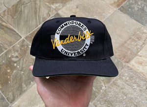 Vintage Vanderbilt Commodores The Game Circle Logo Snapback College Hat