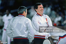 Load image into Gallery viewer, Vintage NBA Referee Starter Satin Basketball Jacket, Size Large