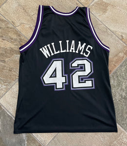 Vintage Sacramento Kings Walt Williams Champion Basketball Jersey, Size 48,  XL