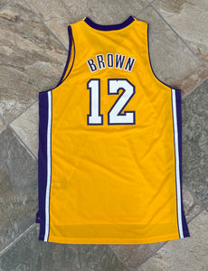 Vintage Los Angeles Lakers Shannon Brown Adidas Basketball Jersey, Size XL