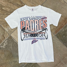 Load image into Gallery viewer, Vintage San Diego Padres 1998 NL Champions Baseball TShirt, Size Small