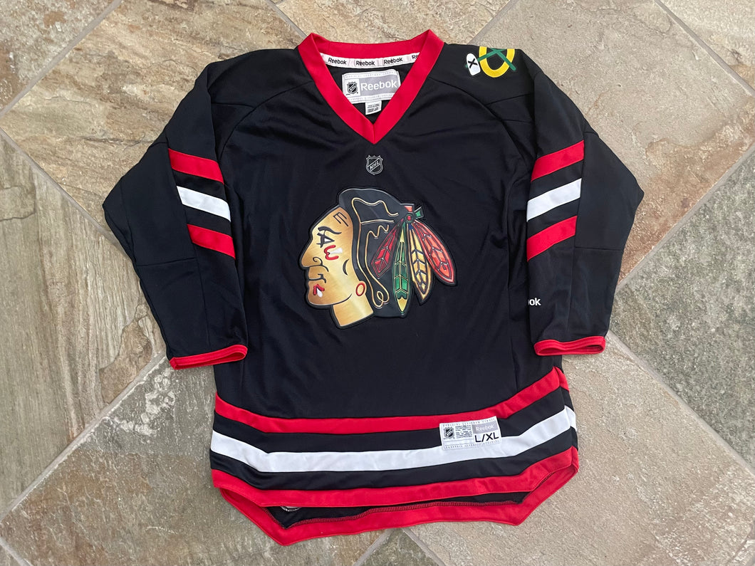 Chicago Blackhawks Reebok Hockey Jersey, Size Youth L/XL, 14-16