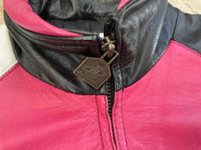 Load image into Gallery viewer, Vintage Super Bowl XXIX Logo Athletic Sharktooth Leather Football Jacket, Size Medium