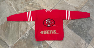 Vintage San Francisco 49ers Sweater Football Sweatshirt, Size Youth Large