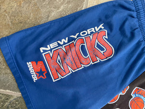 Vintage New York Knicks Patrick Ewing Starter Basketball Shorts, Size Large