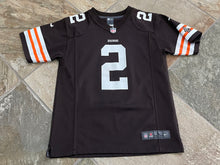 Load image into Gallery viewer, Cleveland Browns Johnny Manziel Nike Football Jersey, Size Youth Large, 14-16