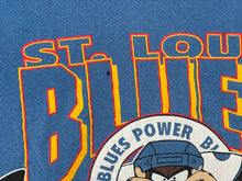Load image into Gallery viewer, Vintage St. Louis Blues Taz Hockey Sweatshirt, Size Medium