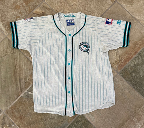 Vintage Florida Marlins Starter Baseball Jersey, Size XL