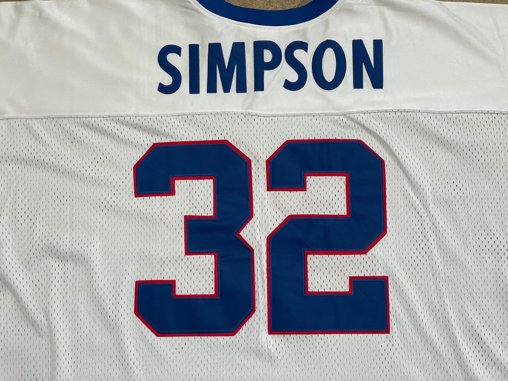 WILSON O. J. on sale SIMPSON BUFFALO BILLS JE