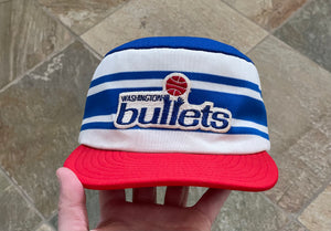 Vintage Washington Bullets AJD Pill Box Snapback Basketball Hat