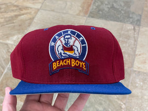 Vintage Waikiki Beach Boys New Era Hawaii League Snapback Baseball Hat