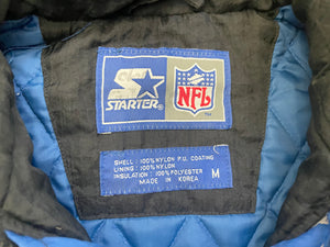 Vintage New York Giants Starter Parka Football Jacket, Size Youth Medium, 12-14