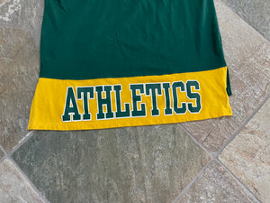 Vintage Oakland Athletics Starter Hooded Baseball TShirt, Size Large