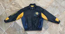 Load image into Gallery viewer, Vintage Indiana Pacers Carl Banks Leather Basketball Jacket, Size Large